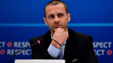 Шефът на УЕФА: Притеснен съм за Милан 