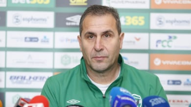 Треньорът на Лудогорец: Първо е Славия, после Милан 