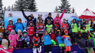Колоритен снежен фест зарадва близо хиляда деца и родители на Витоша (СНИМКИ)