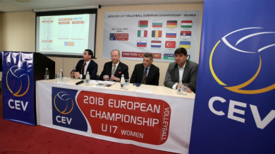 България в група с Русия и Сърбия на Евроволей 2018