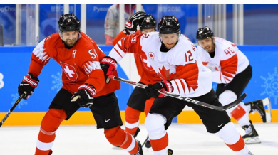 Канада стартира защитата на олимпийската титла с убедителен успех