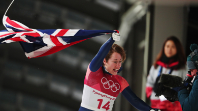 Британка стана олимпийска шампионка в скелетона