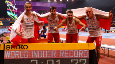 Полша със сензационен световен рекорд на 4х400 метра