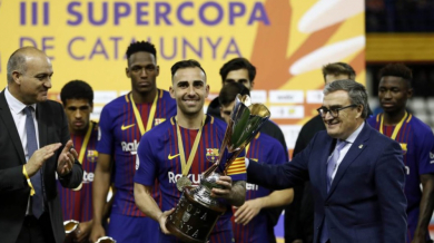 Барселона с първи трофей за сезона, взе Суперкупата на Каталуния (ВИДЕО)