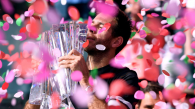 Дел Потро спря серията на Федерер за триумф в Индиън Уелс