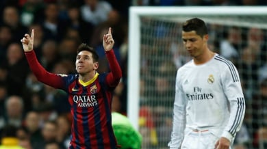 Меси избухва с хеттрик срещу Реал (Мадрид), скандали и ловене за гушата (ВИДЕО)