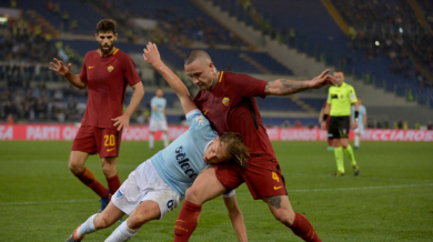 Десет от Лацио оцеляха в дербито срещу Рома (ВИДЕО)