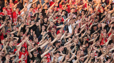 Фенове на ЦСКА отговориха на Левски: Любовта винаги побеждава омразата