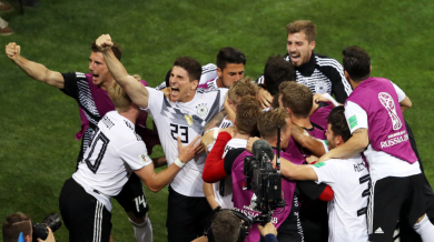 Победата на Германия възхити света