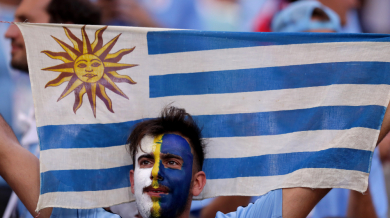 Съставите на Уругвай и Португалия: Луис Суарес и Кавани срещу Роналдо