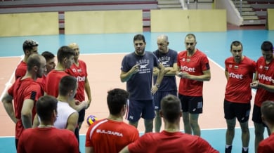 Волейболните национали играят в София в петък