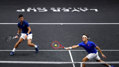 Звездният дует на тениса Джокович-Федерер със загуба на Laver Cup (ВИДЕО)