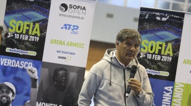 Тони Надал се срещa с големи таланти на българския тенис 
