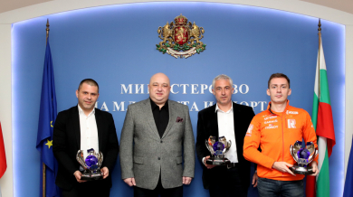 Красен Кралев се срещна с европейски шампиони
