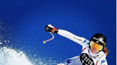Олимпийската шампионка София Годжа спечели спускането в Кран-Монтана
