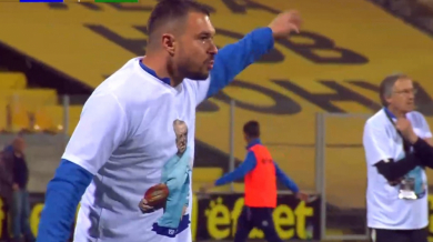 Божинов като Роналдо от Евро 2016 (ВИДЕО)