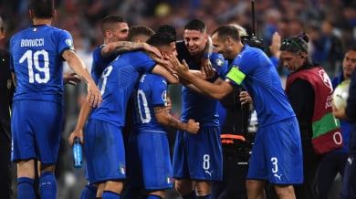 Италия без грешка към Евро 2020, допусна първи гол (ВИДЕО)