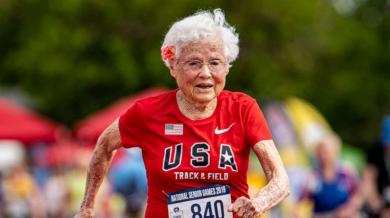 103-годишна баба носи прякор Урагана и печели златни медали (ВИДЕО)
