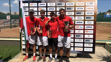 Mладите ни тенис национали спечелиха трофеи