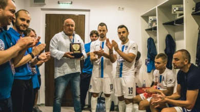 Министър Кралев подкрепи Варна Сити в първата му среща от Шампионската лига