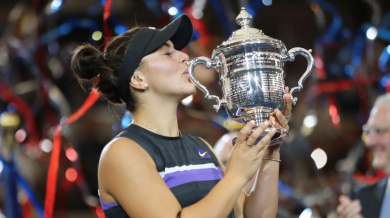 Сензация за историята! Дебютантка срази Серина Уилямс и ликува с титлата на US Open