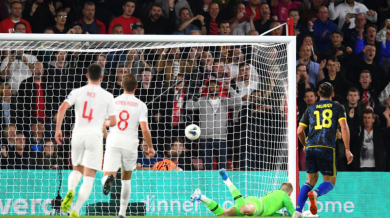 Финалистът в Шампионската лига хареса вкарал гол на Англия