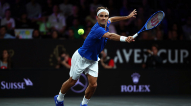 Федерер с драматичен успех за Европа