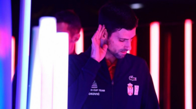 Джокович изведе Сърбия до четвъртфинал срещу Русия на Купа „Дейвис“ ВИДЕО