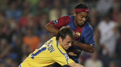 Преди 13 години Левски губи от Барселона в София