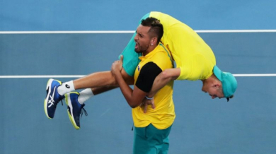 Австралия изхвърли Великобритания от ATP Cup в епична битка ВИДЕО
