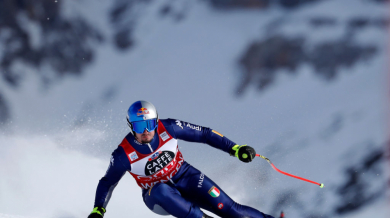 Шок за звезда в алпийските ски