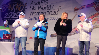 Красен Кралев и Стефка Костадинова откриха Световната купа в Банско