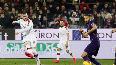 Милан изтърва победа срещу 10 от Фиорентина ВИДЕО