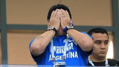 Марадона в траур заради смъртта на идола си