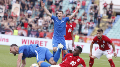 Левски отново напред с дебютен гол на Славчев ВИДЕО