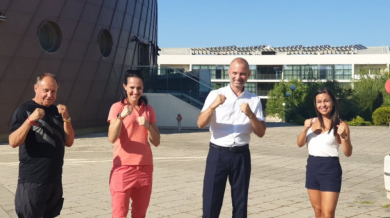 Наши олимпийци на откриването на най-големия международен комплекс в България