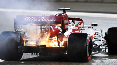 Пореден кошмар и пламъци във Формула 1 ВИДЕО