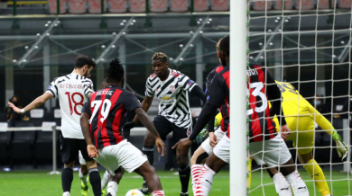 Манчестър Юнайтед изхвърли Милан от Европа, Погба реши спора ВИДЕО