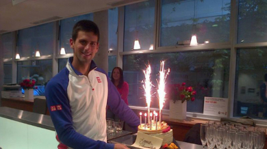 Новак Джокович празнува рожден ден