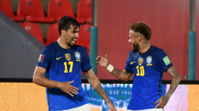 Неймар поведе Бразилия към поредна победа по пътя към Мондиала ВИДЕО