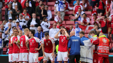 УЕФА взе решение за мача Дания - Финландия