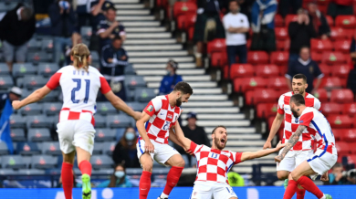Хърватия удари Шотландия в Глазгоу и стигна 1/8-финалите ВИДЕО