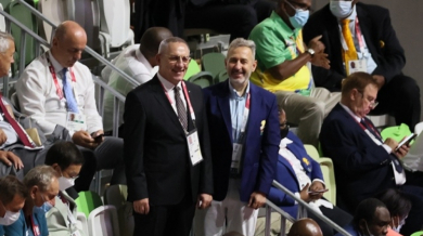 Спортният министър приветства олимпийците ни на откриването в Токио
