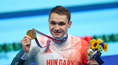 Легендарен унгарец счупи рекорд на Фелпс със скъсани бански