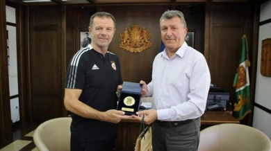Стойчо Младенов с покана от кмета на Банско