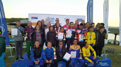 Талантите ни обраха медалите на Балканското първенство по триатлон 