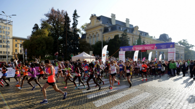 Дезинфекцират участниците в маратона на София, чака се рекорд на трасето