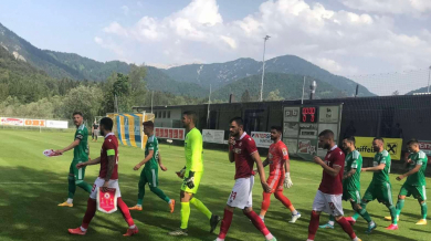 ЦСКА приключи лагера в Австрия с тежка загуба ВИДЕО