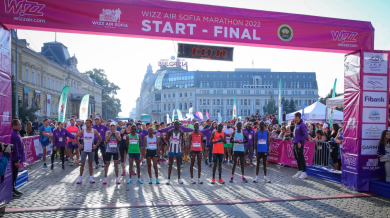 Рекорден брой участници в маратона на София, вижте победителите СНИМКИ