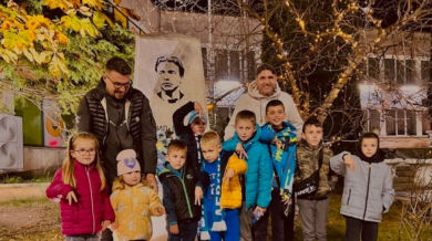 Звезди на Левски откриха нов фен клуб